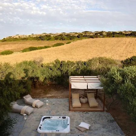 Executive Paros Avra 3 Bedrooms Sea View & Outdoor Jacuzzi Villa