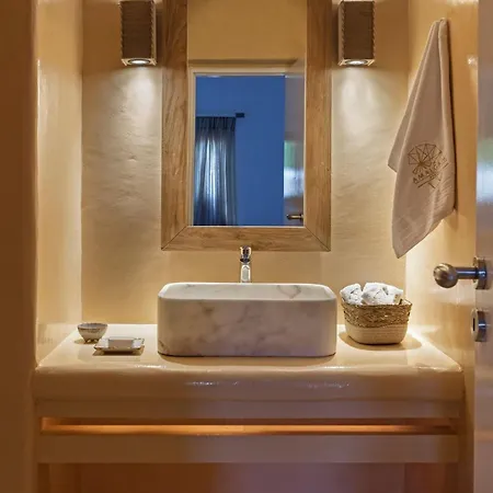 Executive Paros Avra 3 Bedrooms Sea View & Outdoor Jacuzzi Villa Ambelas