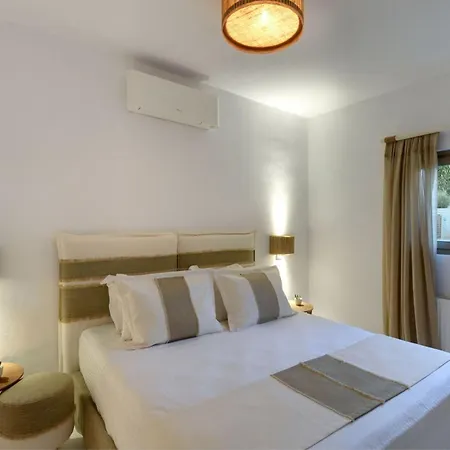 Executive Paros Avra 3 Bedrooms Sea View & Outdoor Jacuzzi Ampelas